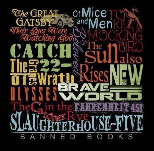 Banned Books T-Shirt - Library of Congress Shop