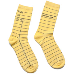 Library Card Socks - Library of Congress Shop