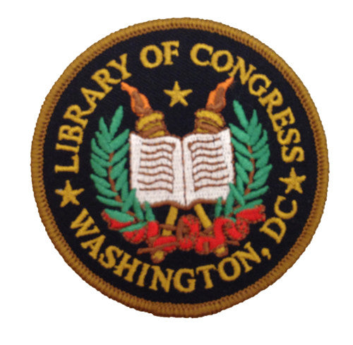 Library of Congress Patch - Library of Congress Shop