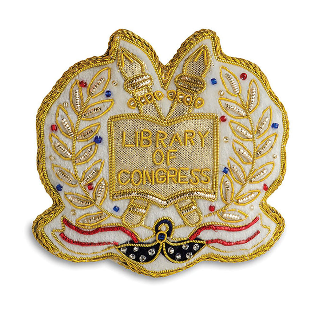 Symbol of Knowledge Ornament - Library of Congress Shop