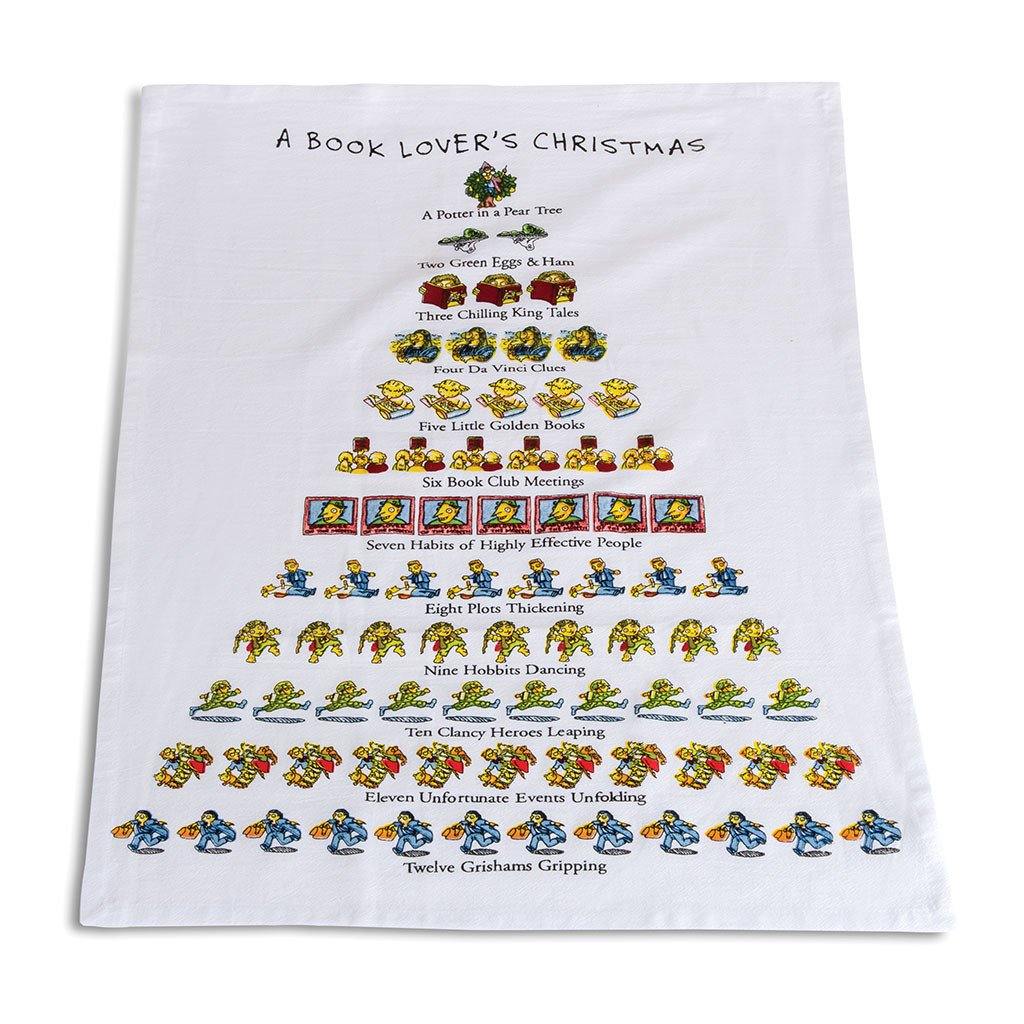 Book Lover's Tea Towel - Library of Congress Shop