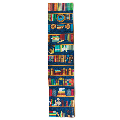 Library Bookshelf Silk Scarf - Library of Congress Shop