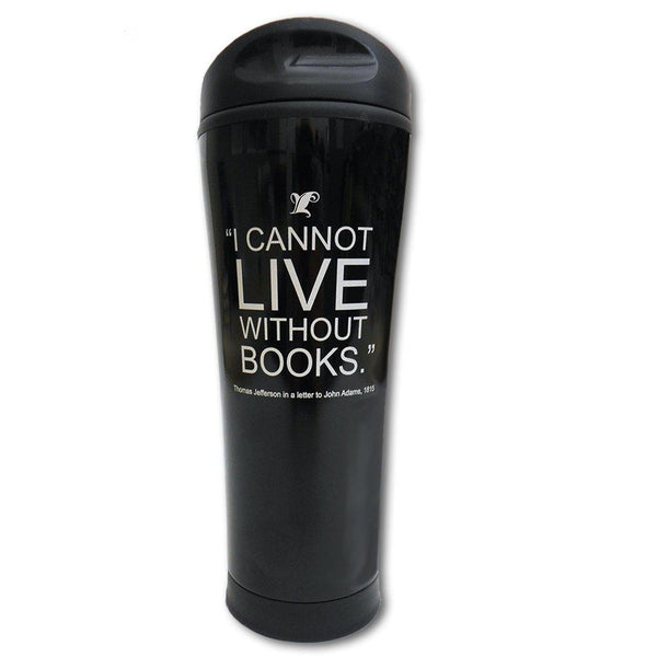 I Cannot Live Tumbler - Library of Congress Shop