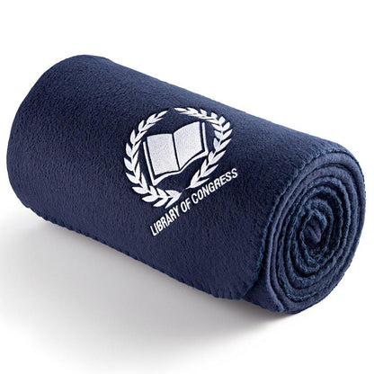 Library of Congress Fleece Blanket - Library of Congress Shop