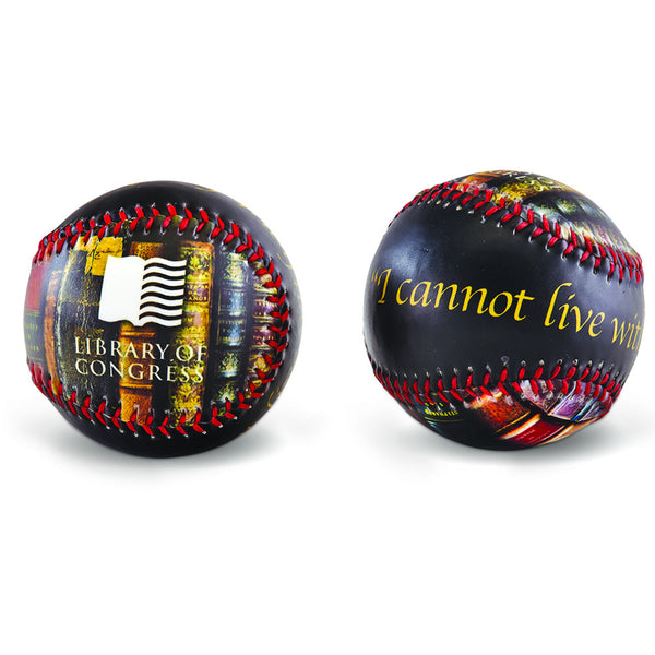 ‘I Cannot Live Without Books' Baseball - Library of Congress Shop