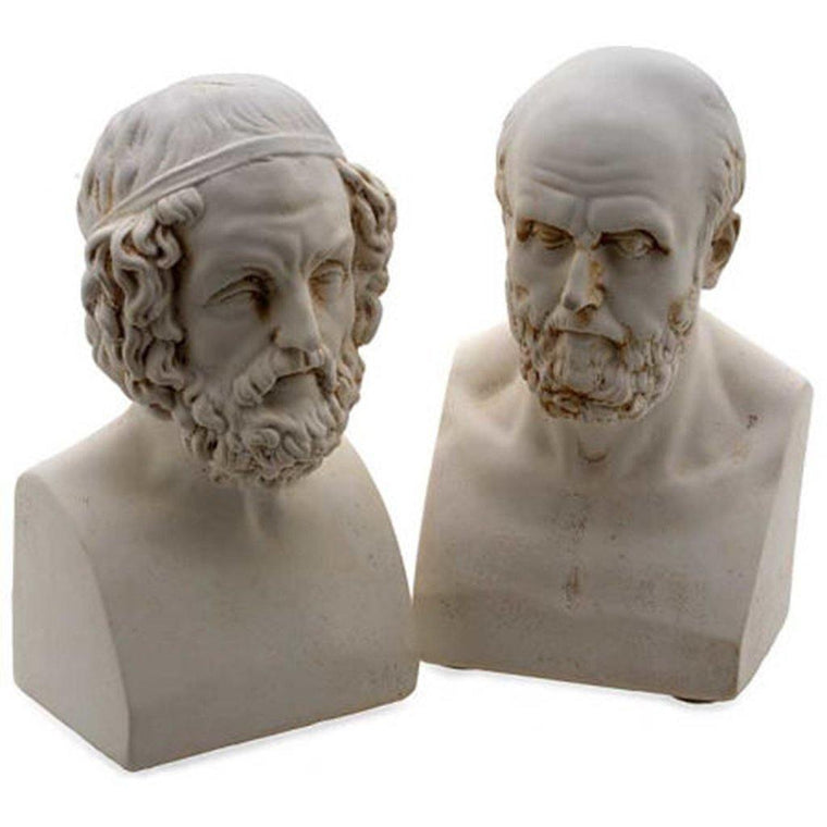 Aristotle and Homer Bookends