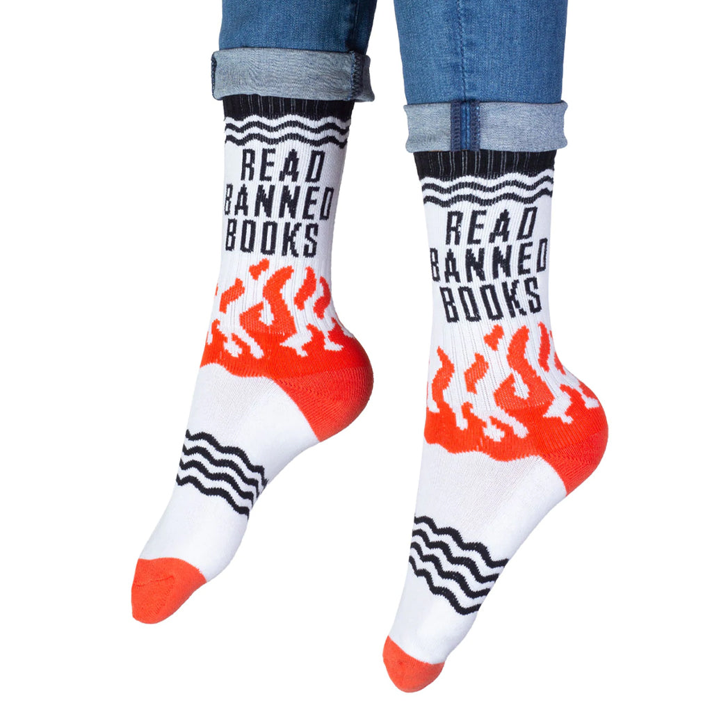 Read Banned Books Socks
