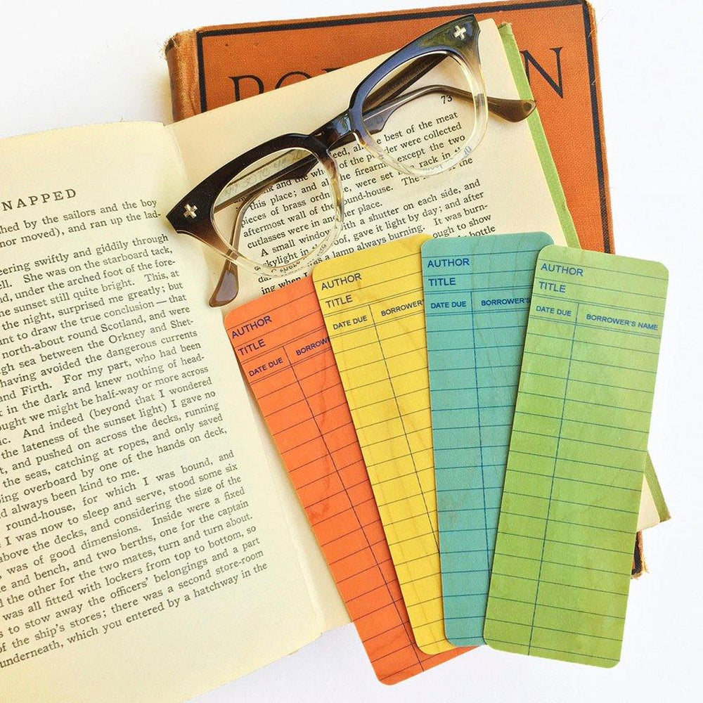 Library Card Wooden Bookmarks – Library of Congress Store