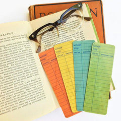 Library Card Wooden Bookmarks - Library of Congress Shop