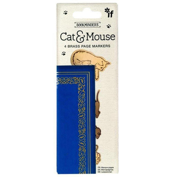 Cat and Mouse Page Marker - Library of Congress Shop