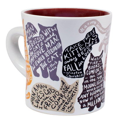 Literary Cat Mug - Library of Congress Shop