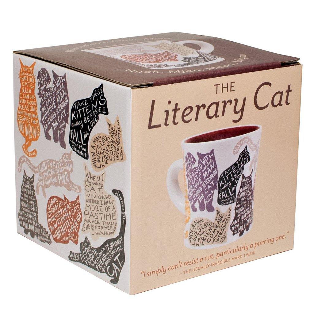 Literary Cat Mug - Library of Congress Shop