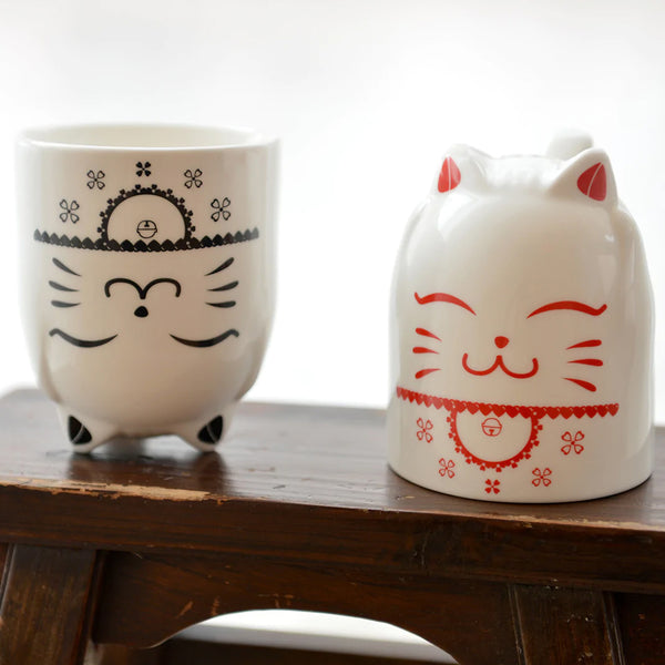 Ceramic Cat Mugs