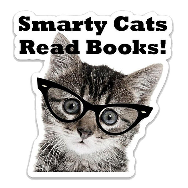 Smarty Cats Sticker - Library of Congress Shop