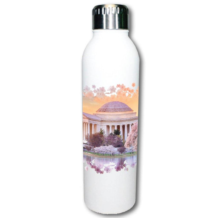 Cherry Blossom Tidal Basin Water Bottle