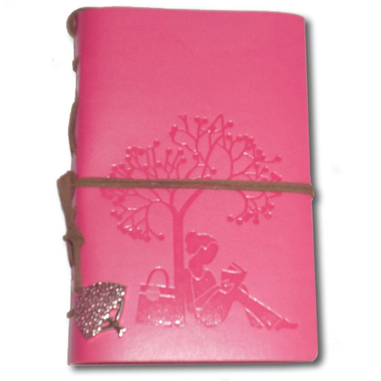 Cherry Blossom Leather Journal