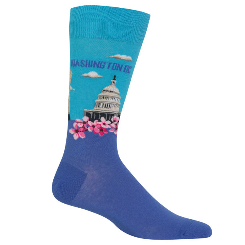 Cherry Blossom Washington DC Socks