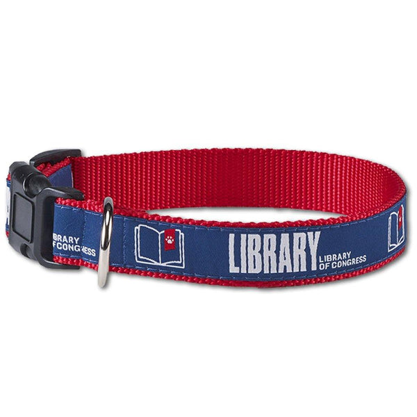 Library Logo Pet Collar - Library of Congress Shop