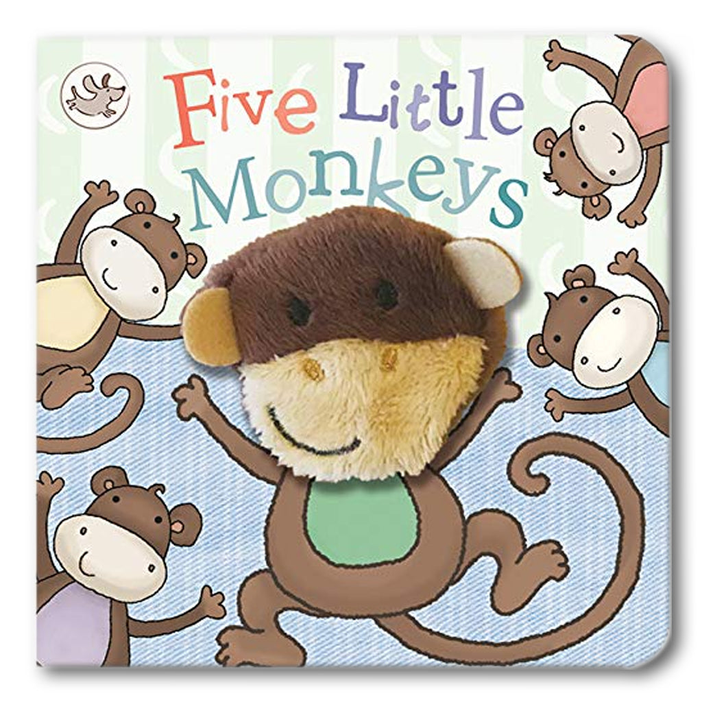 Five Little Monkeys Finger Puppet Book