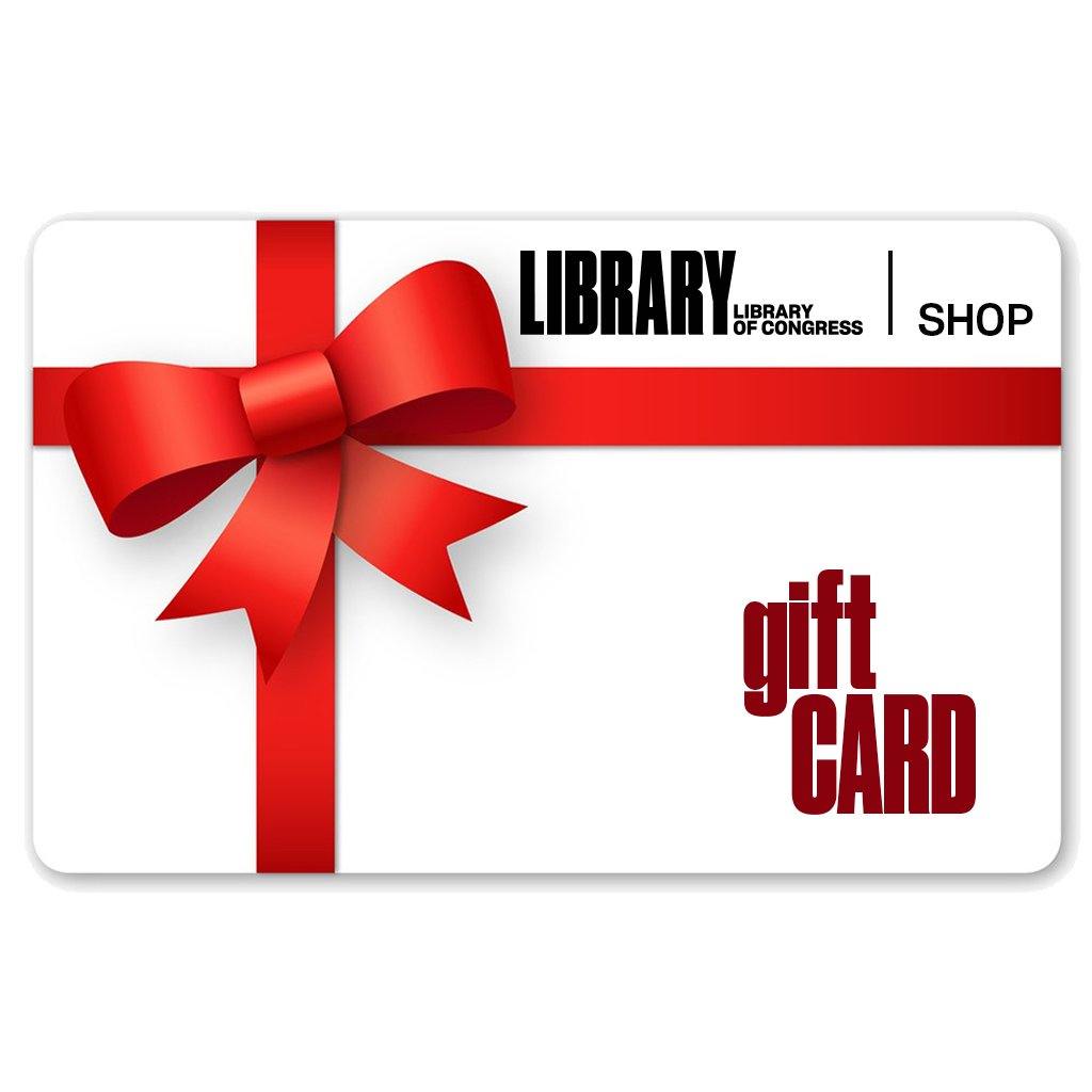 E-Gift Card - Library of Congress Shop