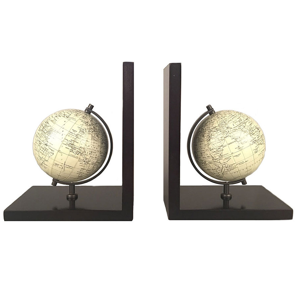 Globe Bookends