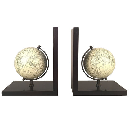 Globe Bookends