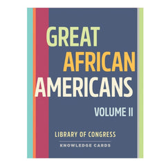 Great African Americans 2 Knowledge Cards - Library of Congress Shop