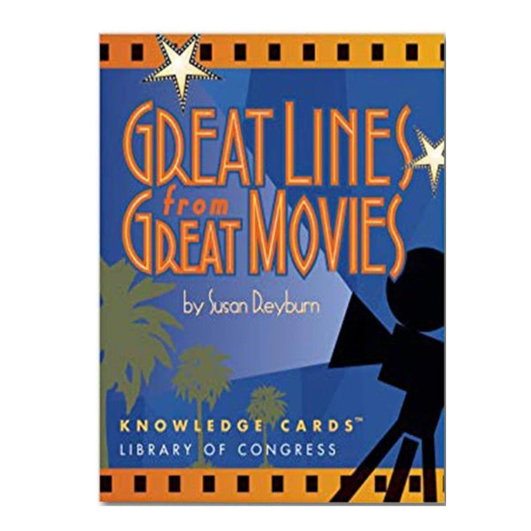 Great Lines from Great Movies Knowledge Cards - Library of Congress Shop