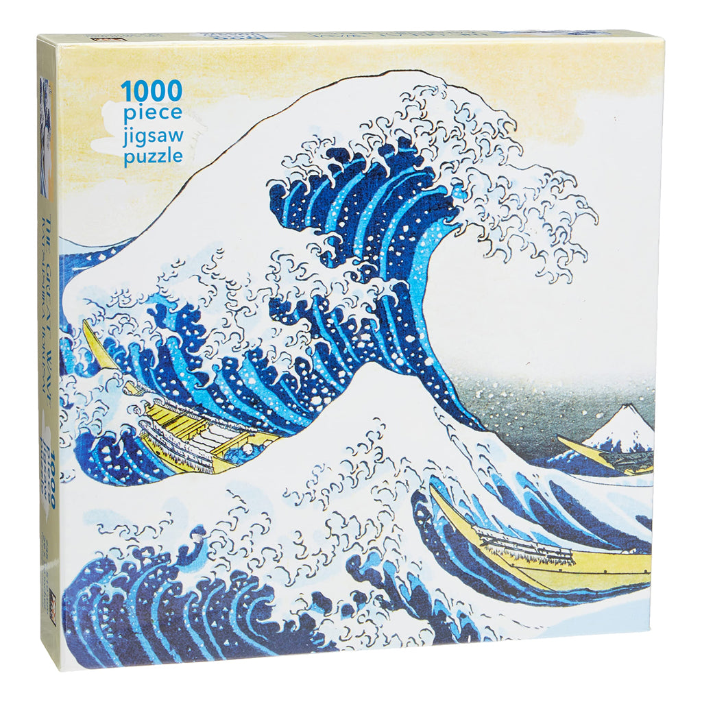 Katsushika Hokusai: The Great Wave 1000 Piece Jigsaw Puzzle