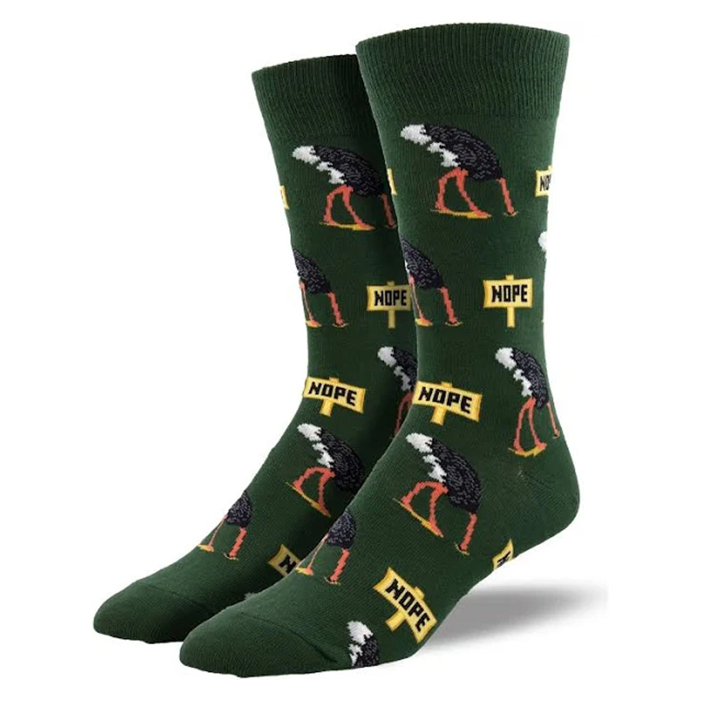 Nope Ostrich Socks