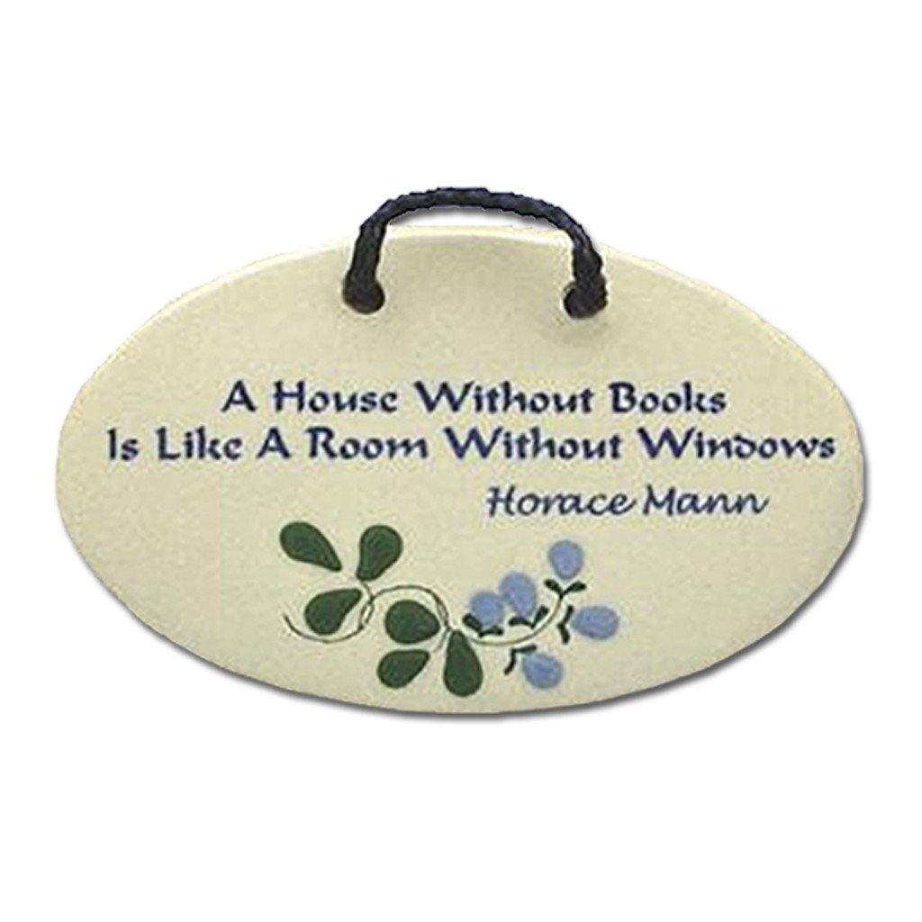 A House Without Books Sign - Library of Congress Shop