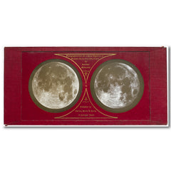 Warren De la Rue (1815–1889), The Moon, London, 1858. Stereoscopic diapositive on glass. Printed by Robert Howlett, published by Smith, Beck & Beck. Prints & Photographs Division, Library of Congress.