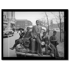 Russell Lee (1903–1986), Negro Boys on Easter Morning. Southside, Chicago, Illinois, 1941. Safety film negative. Prints & Photographs Division, Library of Congress.