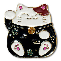 Luck Cat Enamel Pin