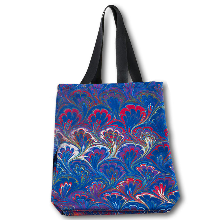 Marbleized Tote