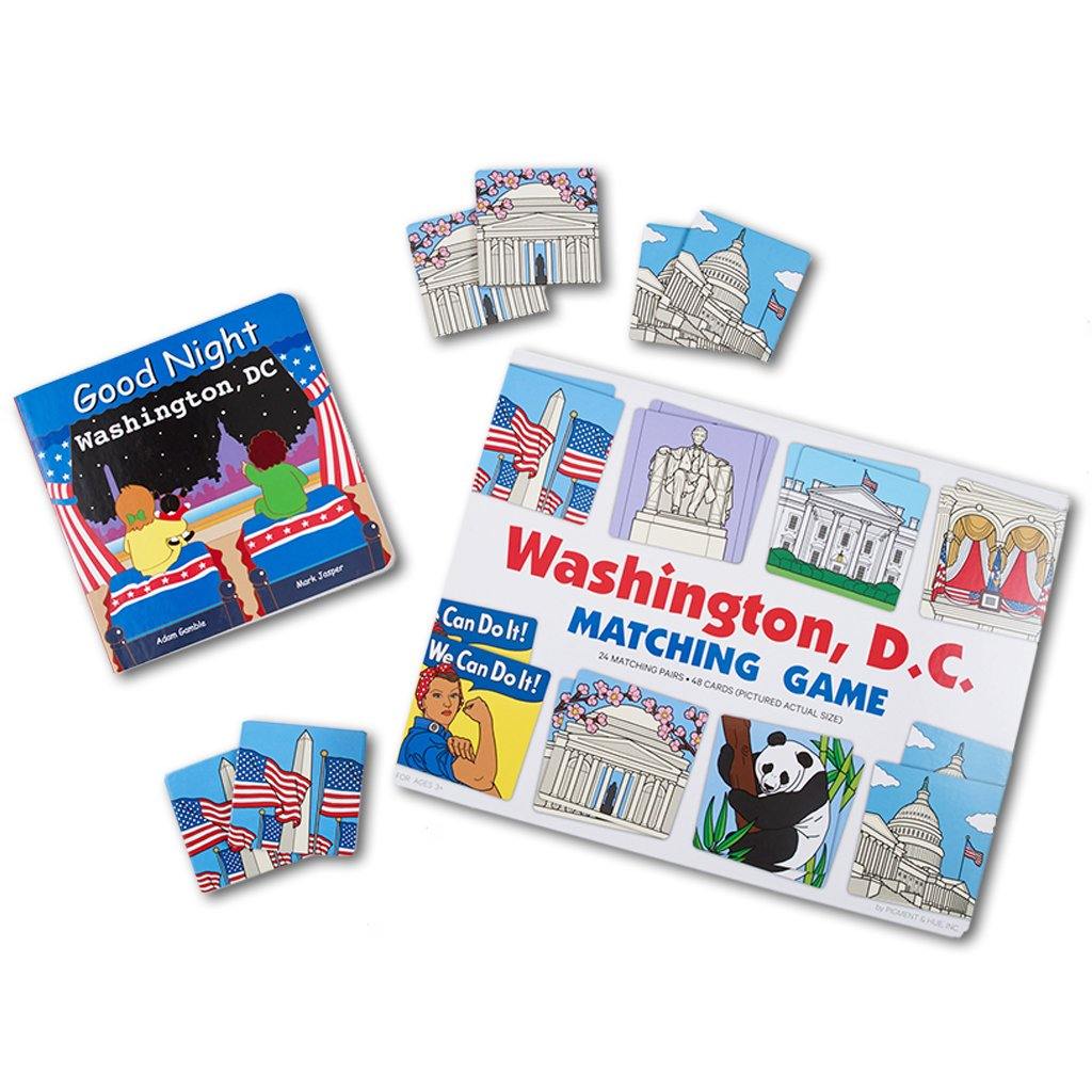 Washington D.C. Matching Game - Library of Congress Shop