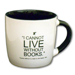"I Cannot Live" Quote Mug - Library of Congress Shop