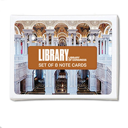 Library Notecard Set - Library of Congress Shop