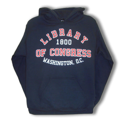 Library Of Congress Adult Hoodie