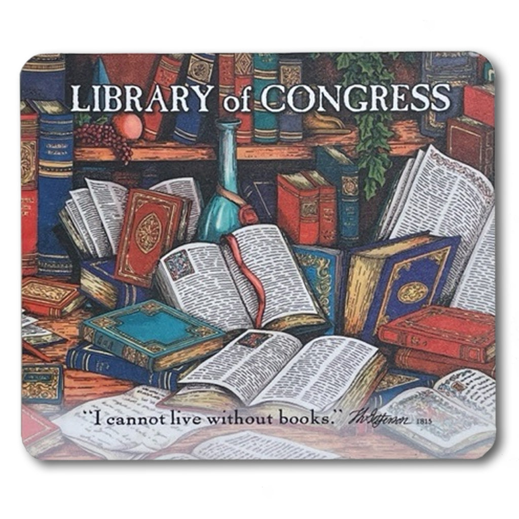 Painted Book Mousepad
