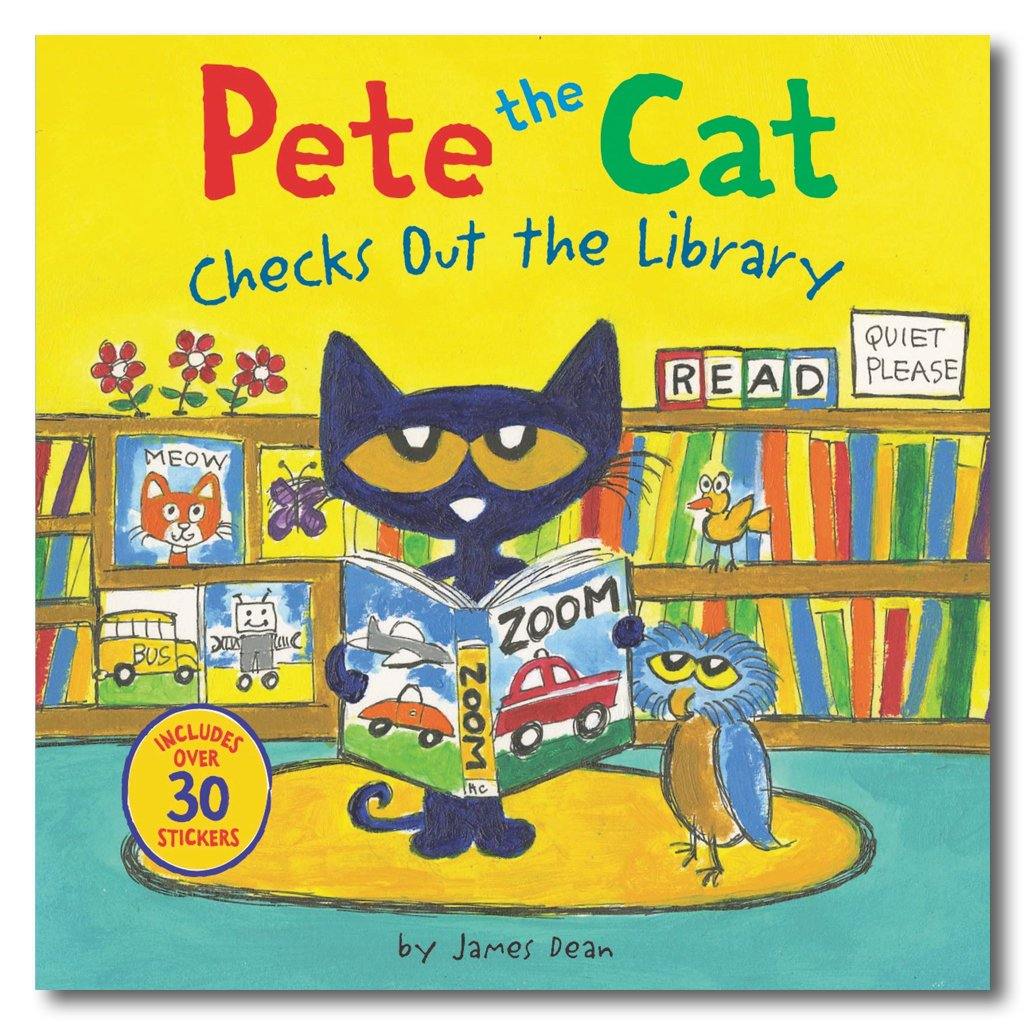 Pete the Cat Checks Out the Library - Library of Congress Shop