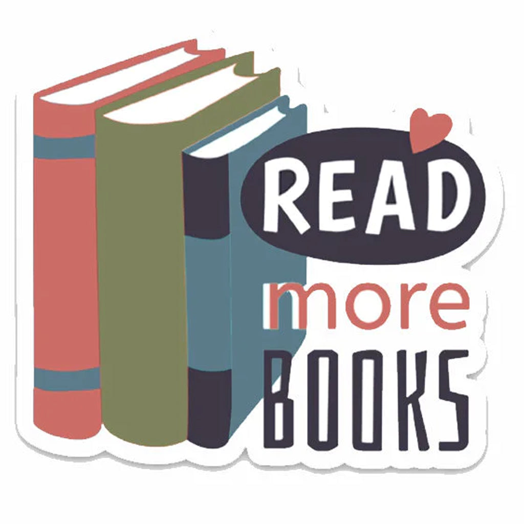 Read More Books Sticker