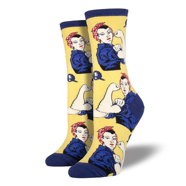 Rosie the Riveter Socks - Library of Congress Shop