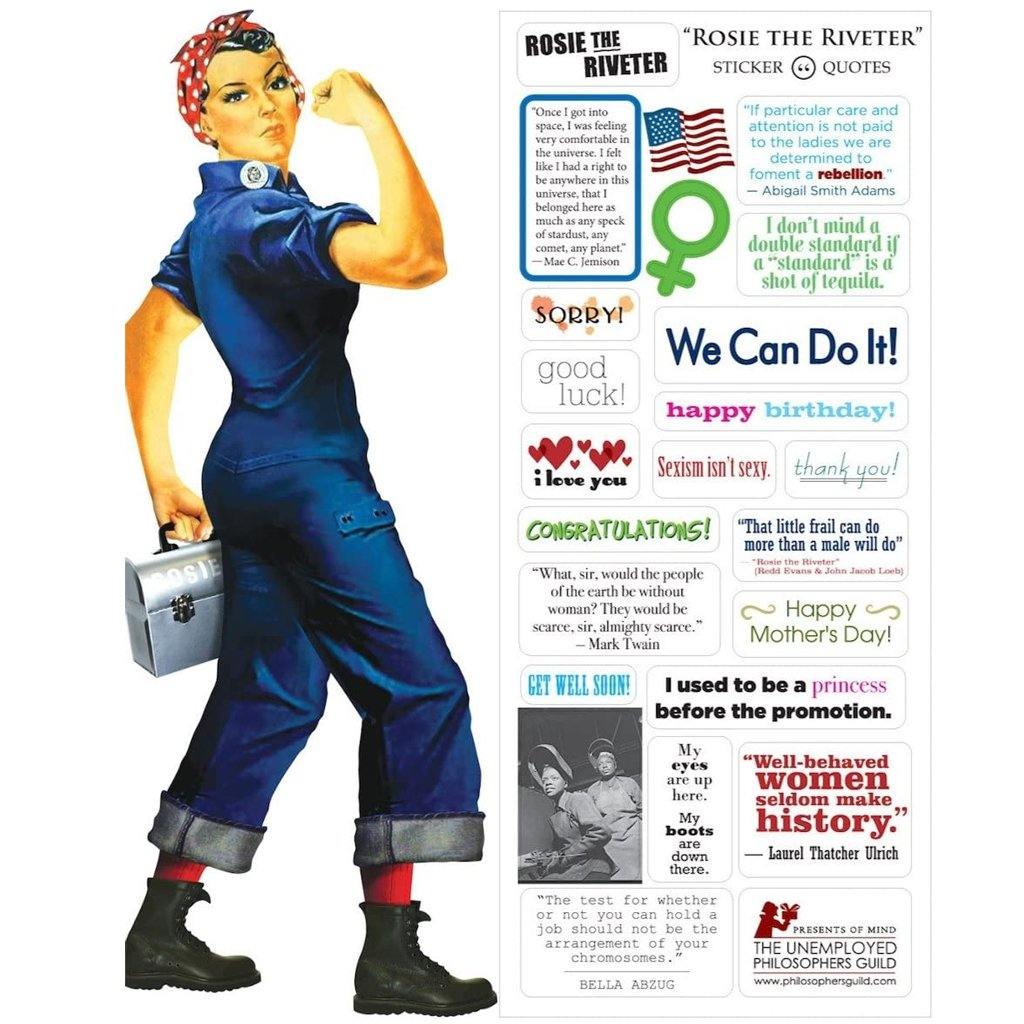 Rosie the Riveter Quotable Notable - Library of Congress Shop