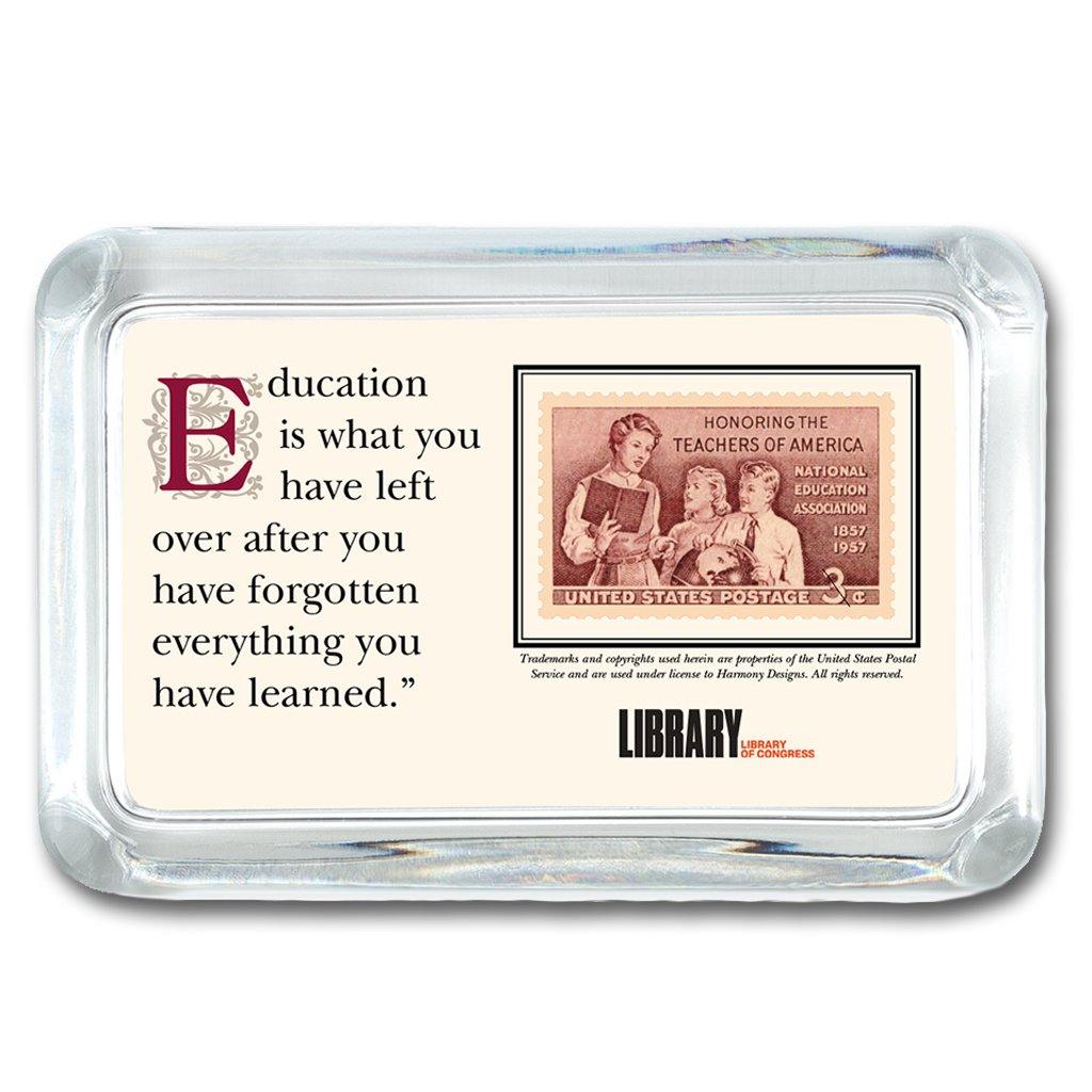 Honoring Teachers Paperweight - Library of Congress Shop