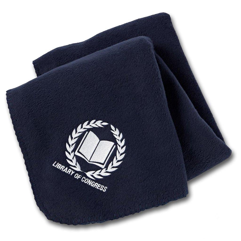 Library of Congress Fleece Blanket - Library of Congress Shop