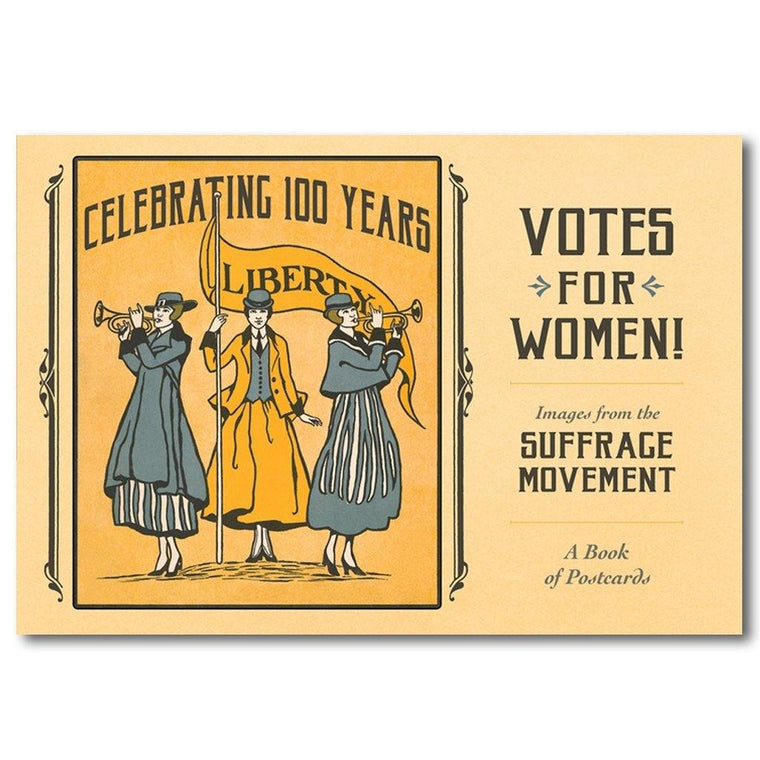 Votes for Women Postcard Book