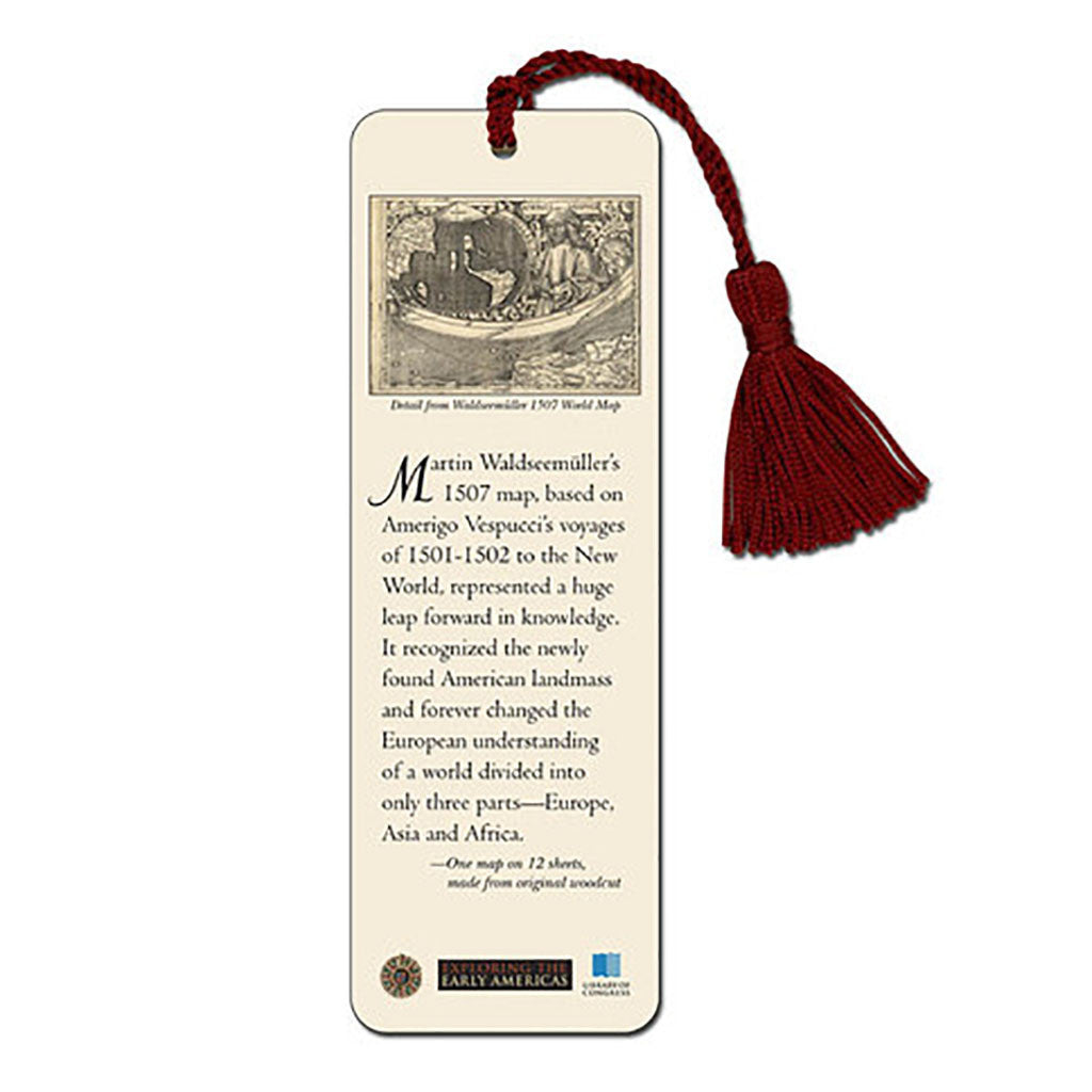 Waldseemuller Map Bookmark - Library of Congress Shop