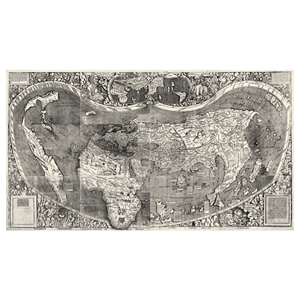 Waldseemuller Map Print - Library of Congress Shop