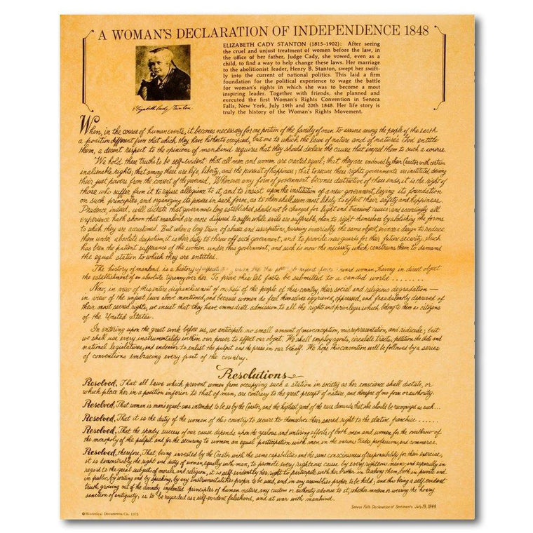 Women's Declaration of Independence